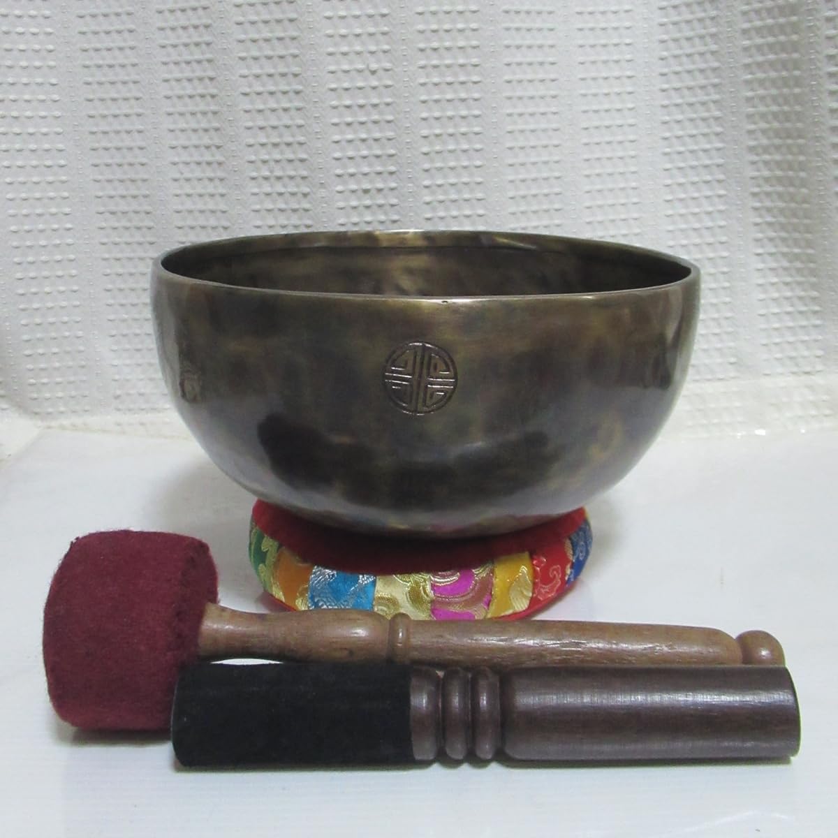 手打ちシンギングボウル 22センチ ヒーリング チャクラボウル